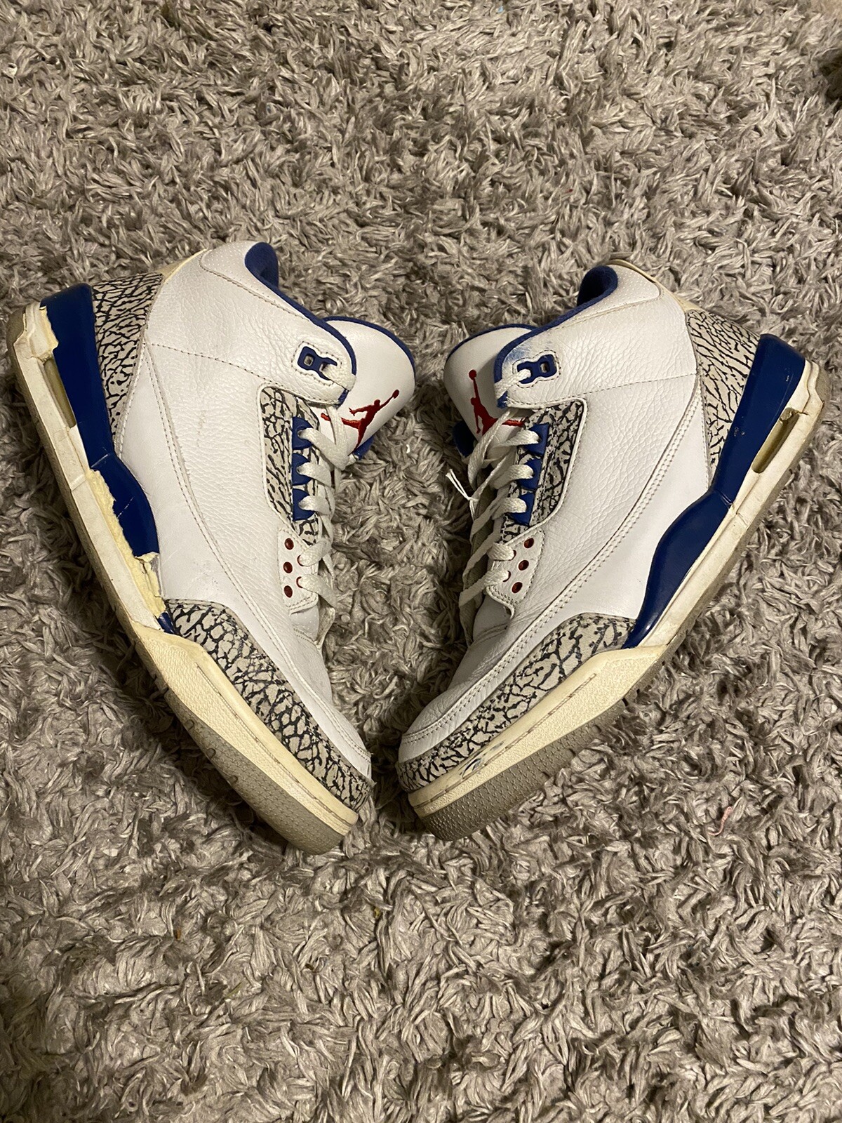 true blue 3s size 12