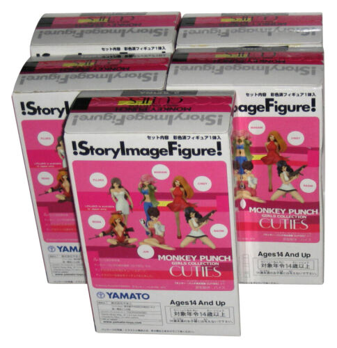 Monkey Punch Girls Cuties Collection Story Image Yamato Figure Set - (5 Figures) - Picture 3 of 3