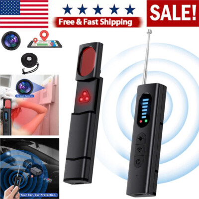 Anti-Spy Signal Detector Hidden Camera GSM Audio Bug Finder Scanner Tracker lot