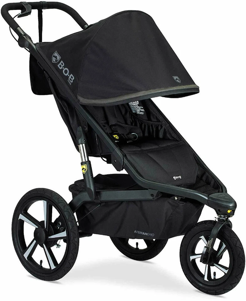 Bob Alterrain Pro All Weather Stroller -  Black - Brand New! Creased Box - Image 2 of 4