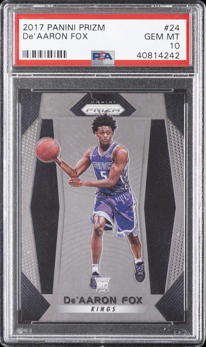 de'aaron fox RC prizm F/B prizm NBA