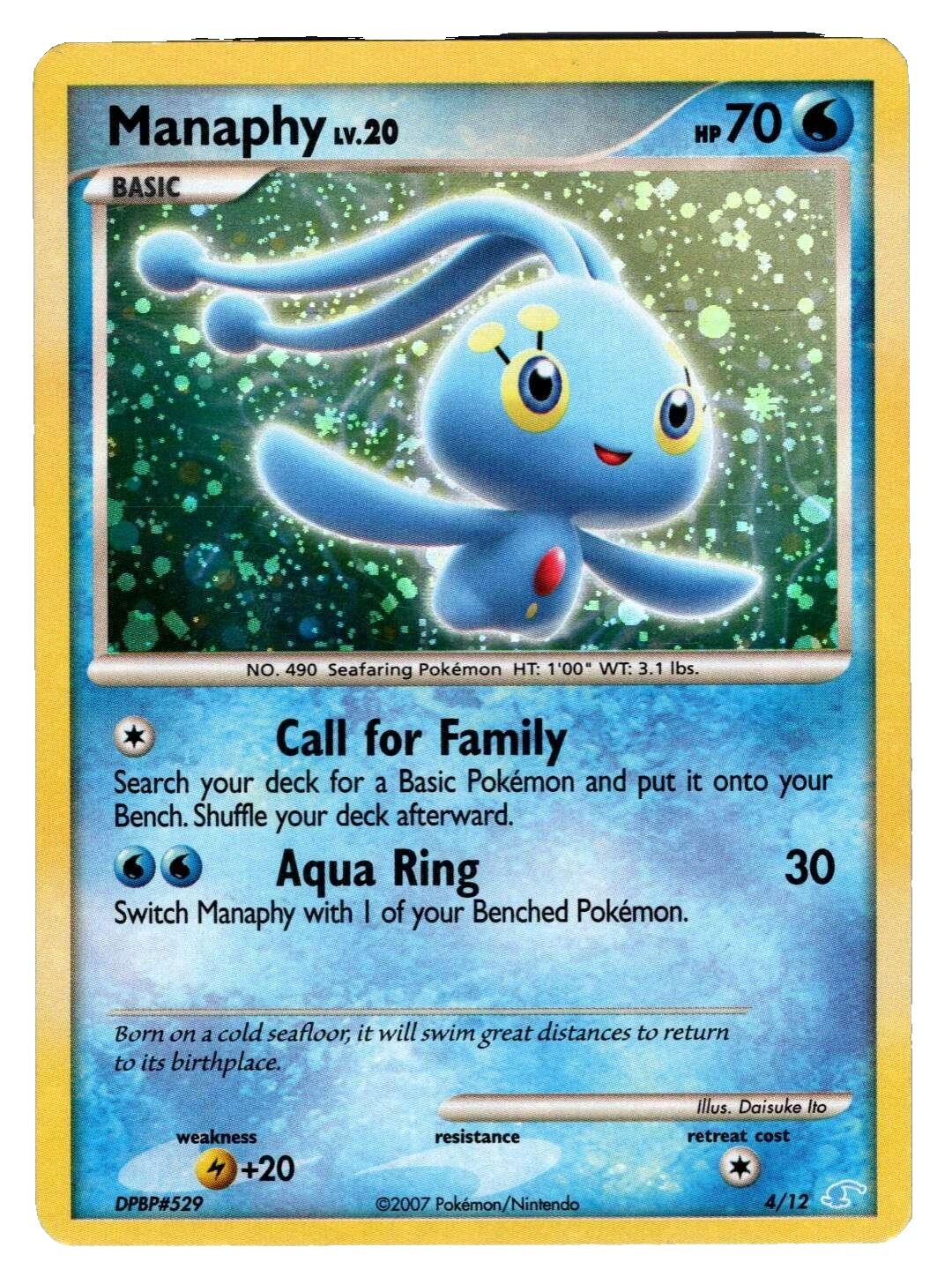 Manaphy Pokemon | eBay