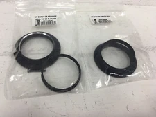 LOOK Zed 3 Crank Lock Ring Kit & Right Ring Kit Set (Black) #12825 &12826