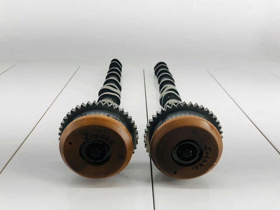 13-18 BMW 650I XDRIVE 4.4L V8 MOTOR ADMISIÓN ÁRBOL DE LEVAS JUEGO DE 2 OEM Foto 2 de 4