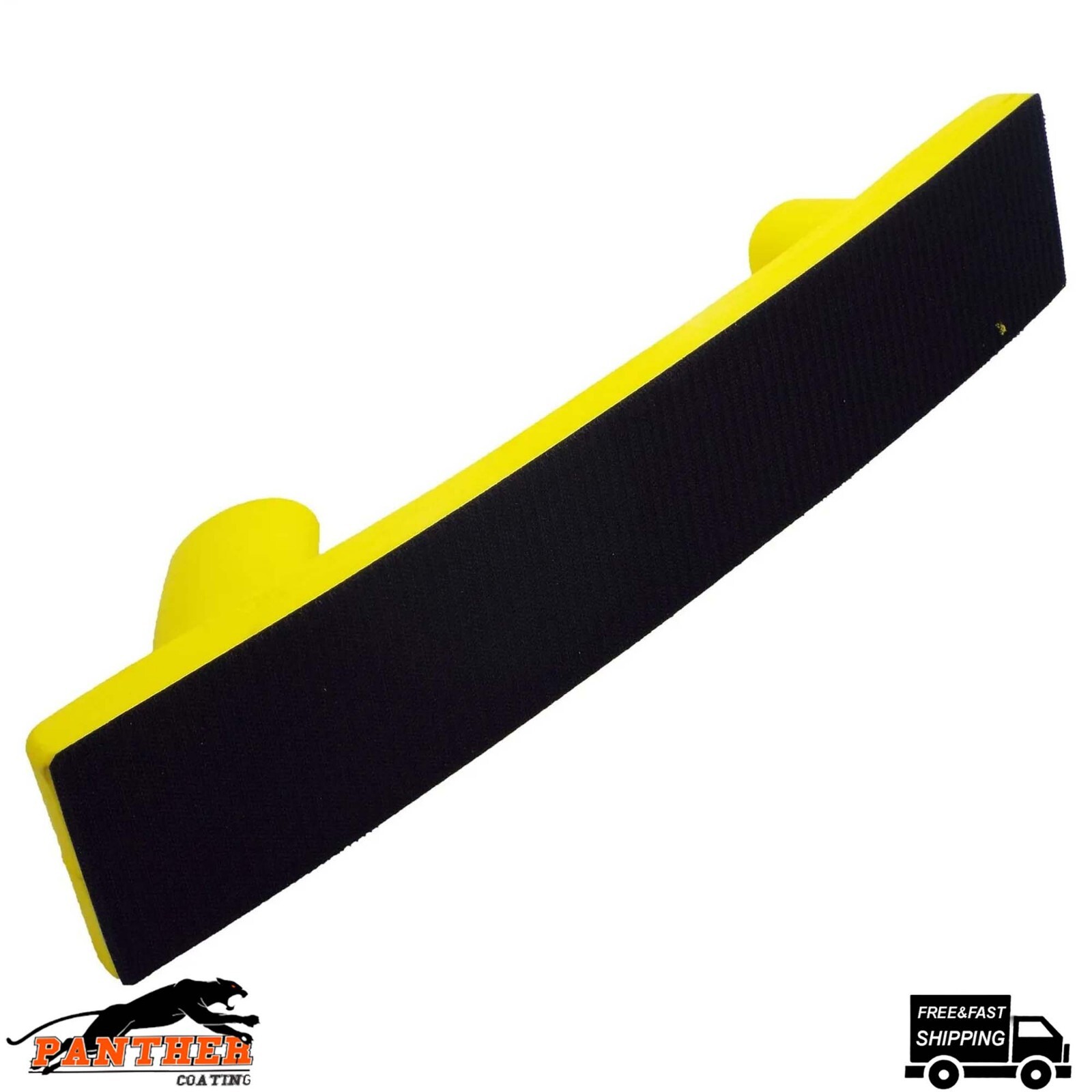 Long Flexible Sanding Rubbing Block 70x400mm Hook&Loop Hook-It Hand Sander