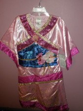 DISNEY STORE MULAN COSTUME GIRLS SIZE XSMALL XS 4 NWT