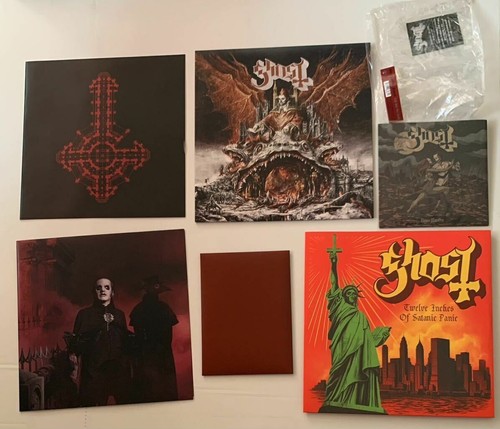 Ghost Prequelle Exalted Box Lp Set Band Record Heavy Metal Psychedelic Rock Used - Picture 3 of 6