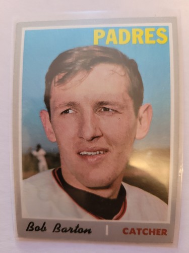 1970 TOPPS BOB BARTON #352 EXMT COMBINE SHIPPING