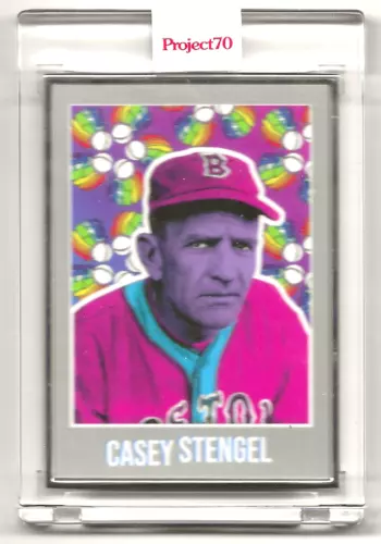 2021 Topps Project 70 #376 Casey Stengel ( A/P 12/51 ) by Ron English Braves