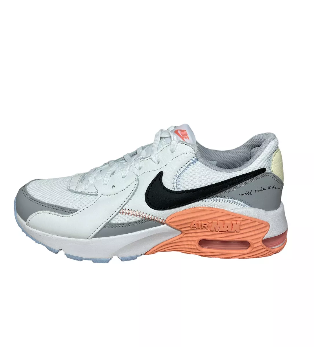 Nike Air Max Excee Sneakers White Dark Blue - KNVBshop.nl