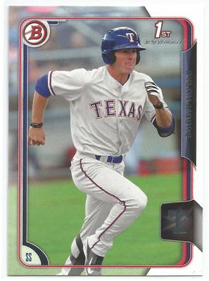 Dylan Moore Texas Rangers 2015 Bowman Draft Prospect