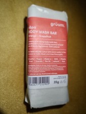 Gruum Sapa Body Wash Bar Orange & Grapefruit 35g 100% Natural *Fast Combined P&P