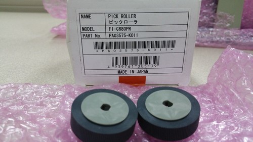 1x Set rulli scanner originale Fujitsu fi-6800 fi-6400 PA03575-K011 K012 K013 - Foto 10 di 12