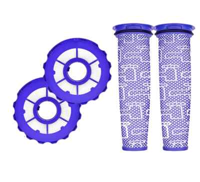 4x Pre Motor & HEPA Filter For All Dyson DC40 Models Vacuum 922676-01, 923587-02
