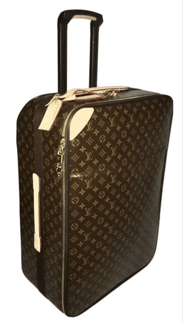 Louis Vuitton Pegase 70 Classic Suitcase Travel Luggage w/ Name Tag ????AUTHENTIC | eBay