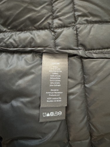 Men’s Sierra Designs Dri Down 650 Jacket Heathered Blue EUC! XXL - Picture 5 of 13