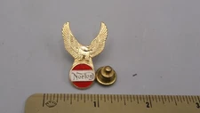 Vintage Norton Motorcycle Company Eagle Logo Biker Hat Lapel Pin
