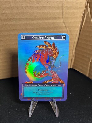 Coral-reef Kelpie Foil NM Beta Sorcery Contested Realm