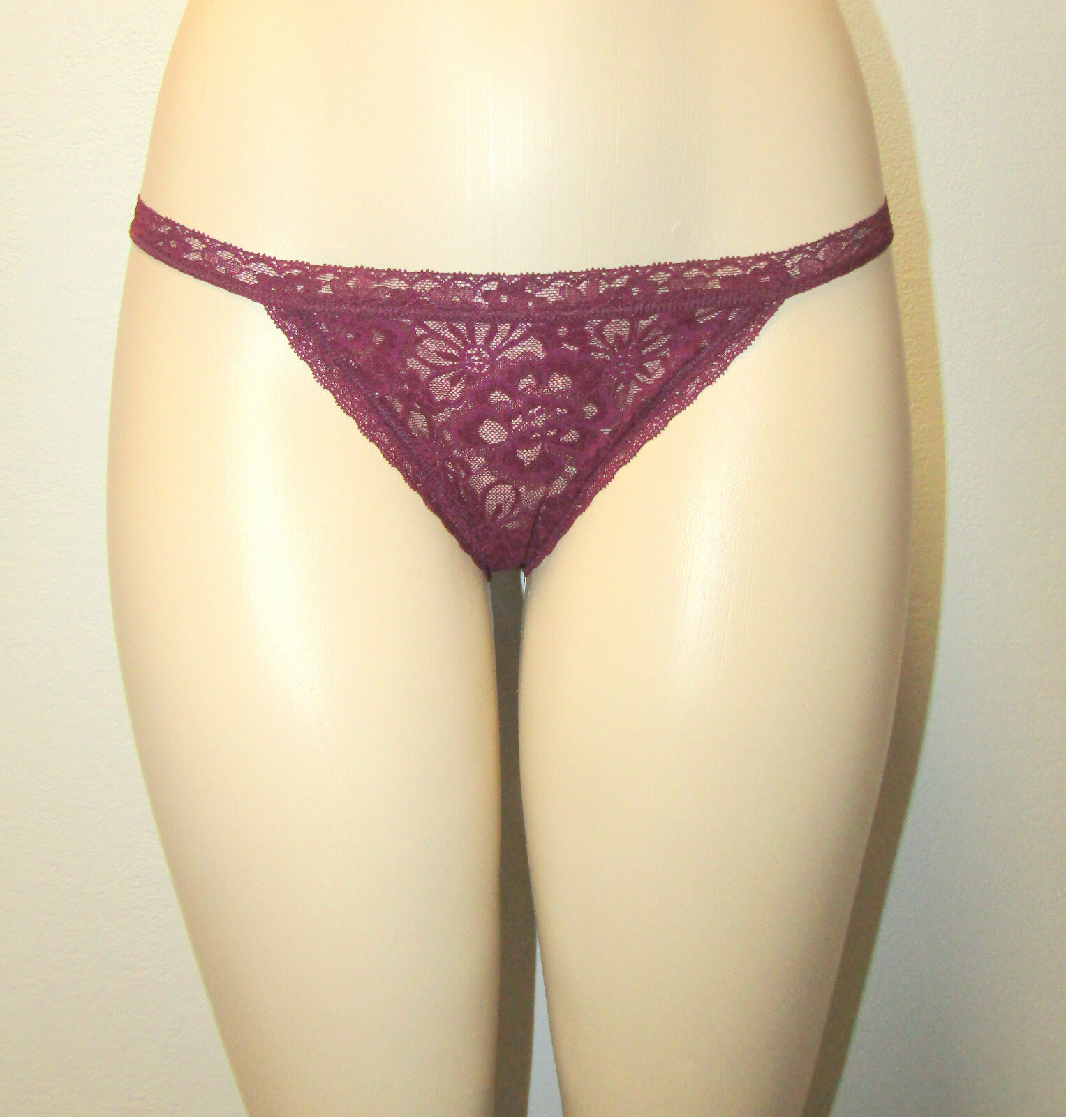 Victoria's Secret Sheer full coverage String Bikini P… Gem