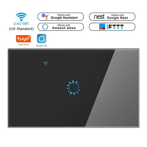 Wifi Smart Light Wall Switch Tuya/Ewelink Touch Glass Panel Remote Control Switc - Picture 23 of 36
