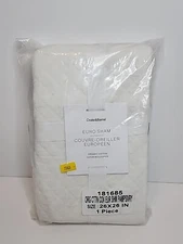 Crate & Barrel Euro Sham 26x26. One Sham Only.