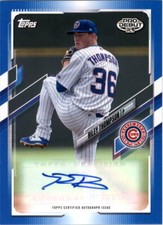 2021 Topps Pro Debut Autographs Blue #PD117 Riley Thompson Auto /150 - NM-MT