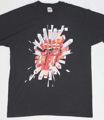 Rolling Stones A Bigger Bang Tour 2005 Shirt Large Pre-shrunk Cotton L