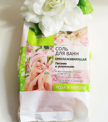 500g Badesalz Mineral Rose Neroli Bath Salts Verjüngung Salz  соль для ванн