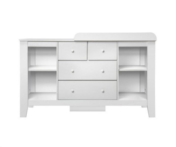 brown baby dresser