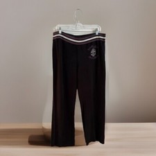 Vintage Harley Davidson Embroidered Sweatpants Y2K Skull Emblem XL 36in Waist