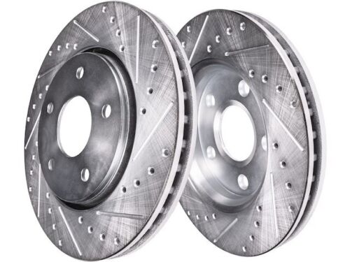 For 1992-1993 GMC Typhoon Brake Rotor Set Front Detroit Axle 65811YVZQ Base - Picture 1 of 2