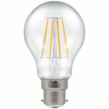 Crompton LED GLS Filament Clear Dimmable 5W 2700K  BC B22d 4184 standard bulb