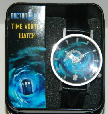 Doctor Who Rotating Tardis Time Vortex Quartz Wrist Watch NEW UNUSED