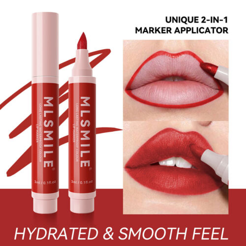 Lipliner Marker Lipstick Long Lasting Transferproof Lip Stain Pen *CHOOSE SHADE✹ - Picture 5 of 21
