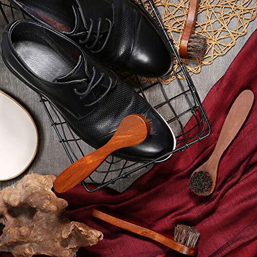 Jovitec 5 Pack Shoe Shine Brush Dauber Polish Applicator  Assorted Colors 