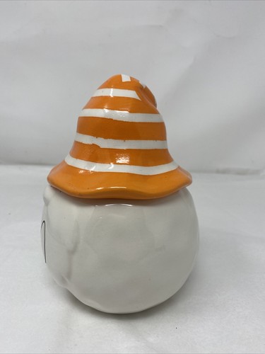 Rae Dunn Halloween Boo Gnome Candle. Gnome Hat Pumpkin Spice Scent - Picture 5 of 12