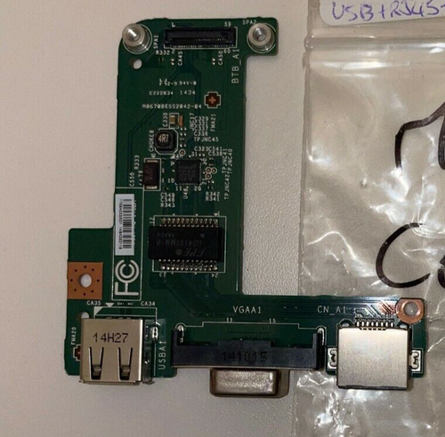 CARTE USB VGA RJ45 - MSI GP60 - MS 16GH EUR 15,00 - FR