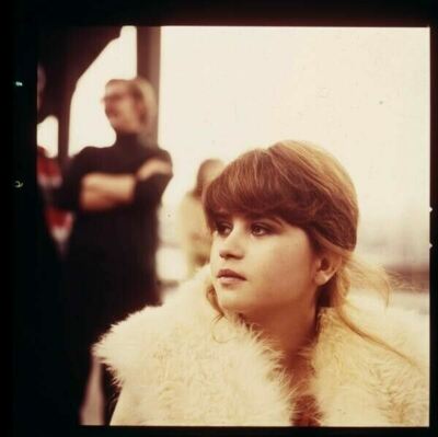Maria Schneider on set Last Tango in Paris Original 2.25 x 2.25 Transparency