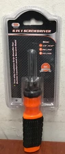 Illinois Industrial Tool 6-in-1 Screwdriver #64041