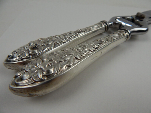 Easter Lily by Frank Whiting Sterling Silver Poultry Shears - Picture 8 of 19