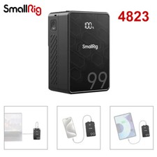 SmallRig VB99 SE Mini V-Mount Battery 100W Fast Charging 6800mAh Type-C/D-TAP In