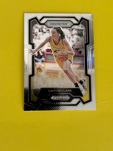 2024-25 Panini Prizm Draft Picks Caitlin Clark Base Prizm Rookie RC #57 SEE NOTE