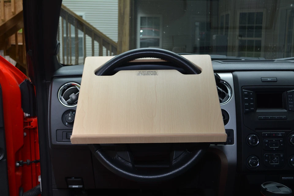 Auto ipad Car laptop tablet Notebook Steering Wheel N Desk vehicle tray stand - Image 3 of 4