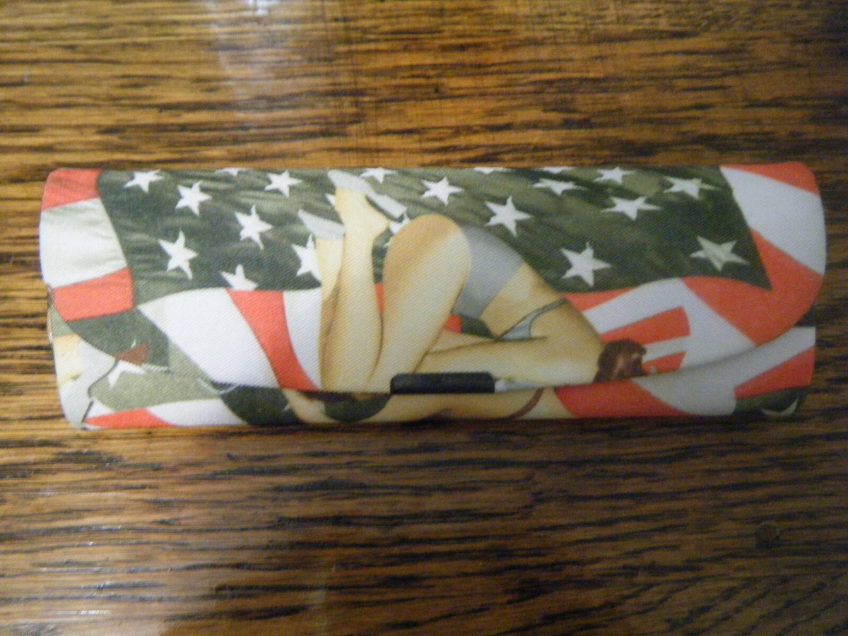 Hakim slim glasses case unisex perfect condition