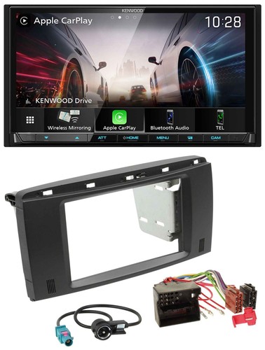 Kenwood MP3 2DIN USB DAB Bluetooth Autoradio für Mercedes R-Klasse 2006-2012
