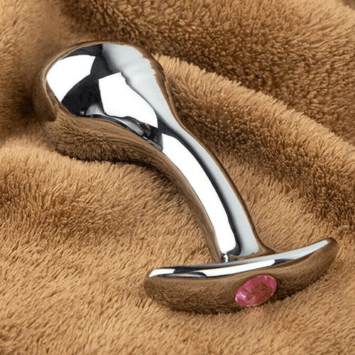 129g Anal Butt Plug Metal Dildo G-spot Prostate Massager Sex Toys for Women Men - Picture 5 of 14