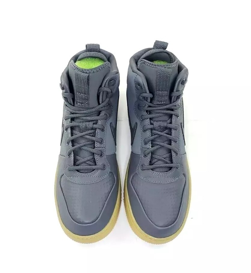 Nike Court Borough Winter Mid Grey Gum Mens US 11 | eBay