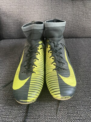 Nike Mercurial Superfly CR7 Green Football Soccer Cleats Boots US8