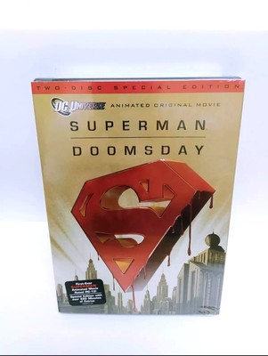 Superman Doomsday (DVD, Special 2-Disc Set) W/Slipcover RARE BRAND NEW SEALED