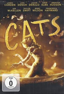 Tom Hooper: ''CATS'' (2019), Realfilm nach A.L. Webber, 1 DVD,  sehr gut erh.